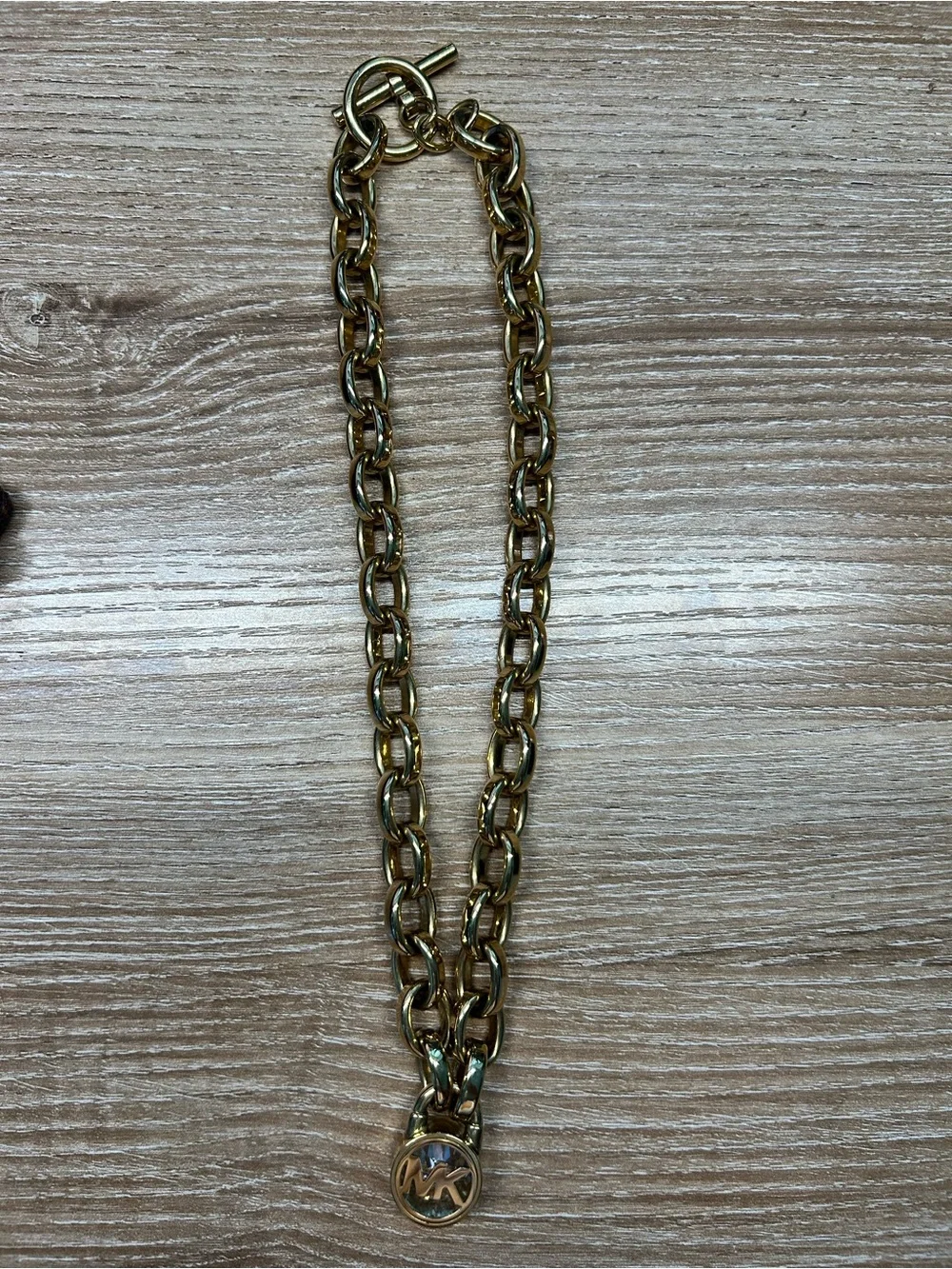 Michael Kors Necklace with CZ Pendant